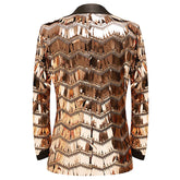 Golden Glimmer Ripple Jacket